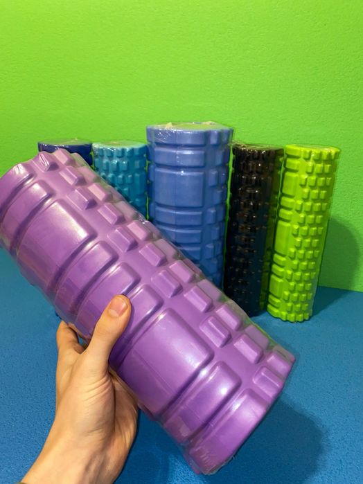 Ролик/валик/роллер массажный для тела 29-60 см, EVA