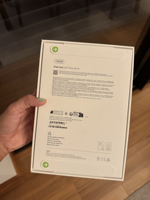 iPad mini 128GB Starlight (Por abrir)