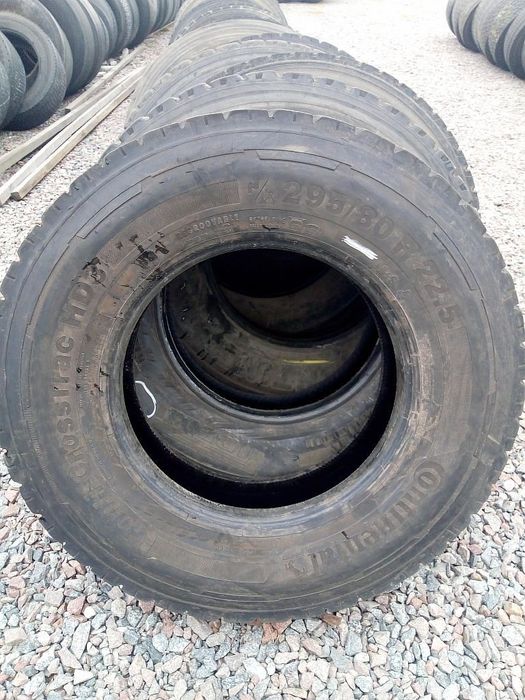 Шини б/у резіна 295 80 22,5 Континенталь 4 моделі