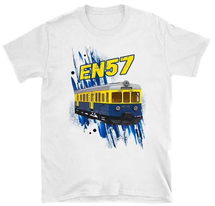 koszulka z pociągiem Pafawag 5B/6B EN57, koszulka EN57 pociąg, rozm. L