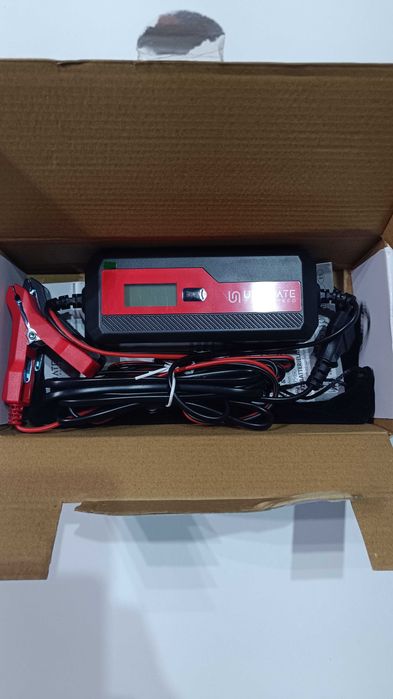 Carregador de baterias auto e mota NOVO