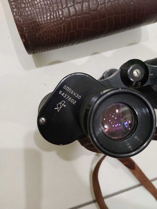 Бинокль БПП 8х30 КОМЗ 1964 г.в. раздельная фокусировка Бінокль 8-30