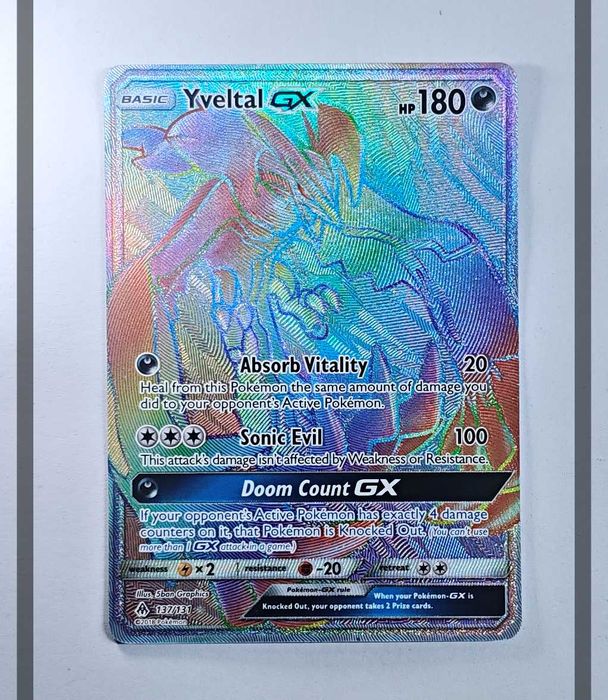 Yveltal Gx 137/131 FLI Pokemon ENG-NM