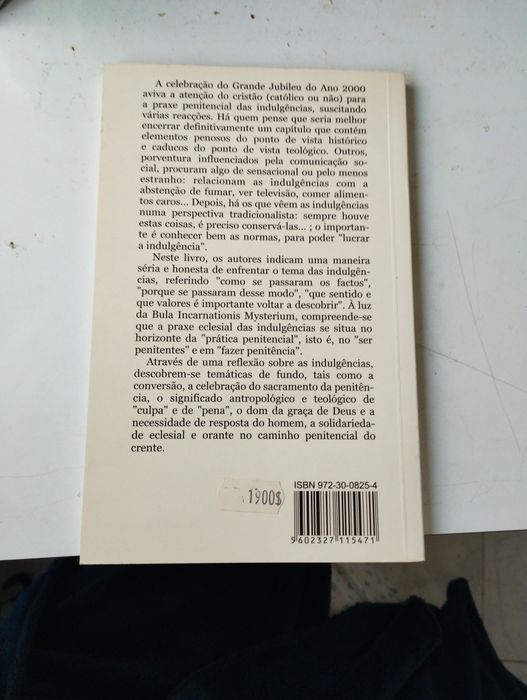 Livro "Indulgências - História e Significado"