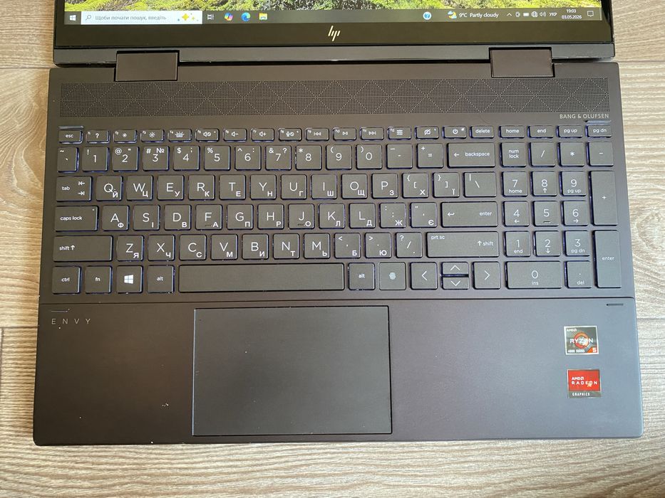 Сенсорний HP Envy x360 | ryzen 5 4500u | 8gb | 256gb ssd m2 | FullHD