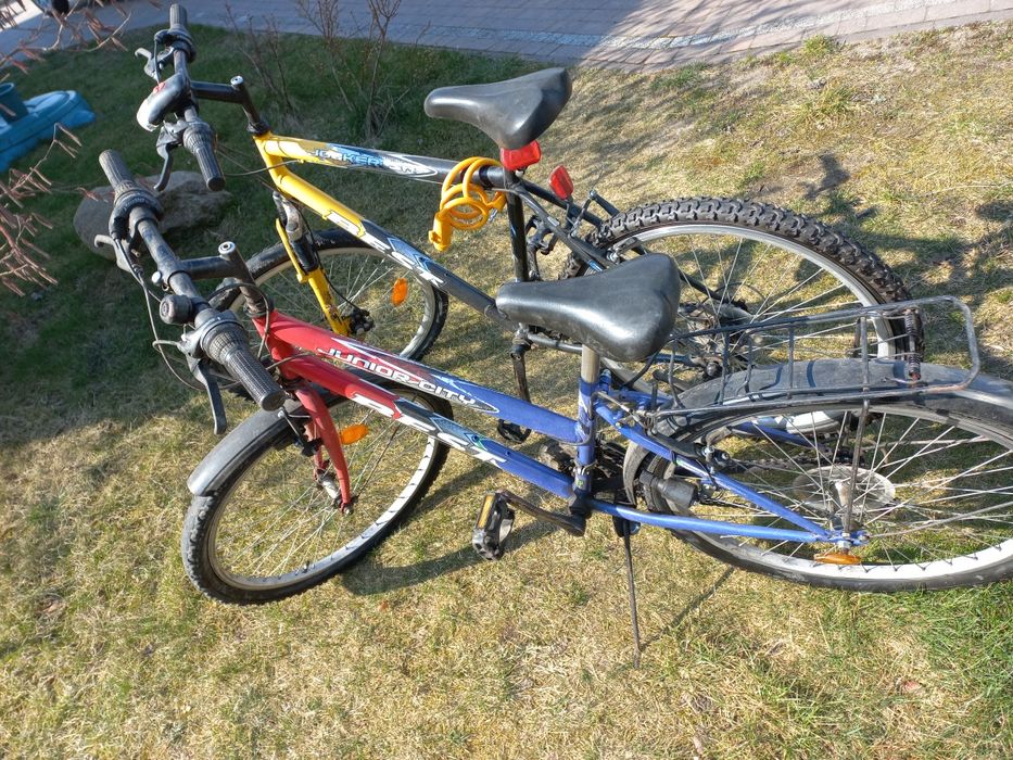 Dwa rowery 19,5cali oraz 14cali