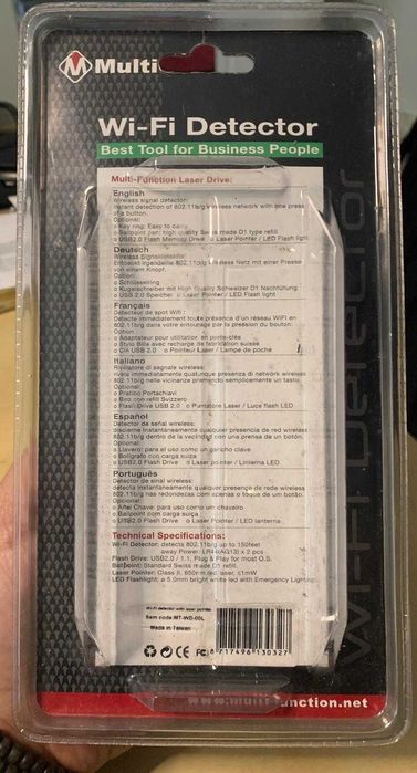 Caneta WIFI detector - USB2.0 Flash Drive Laser Pointer / LED lanterna64585703642627122