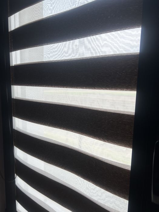 Roleta dzień noc brąz