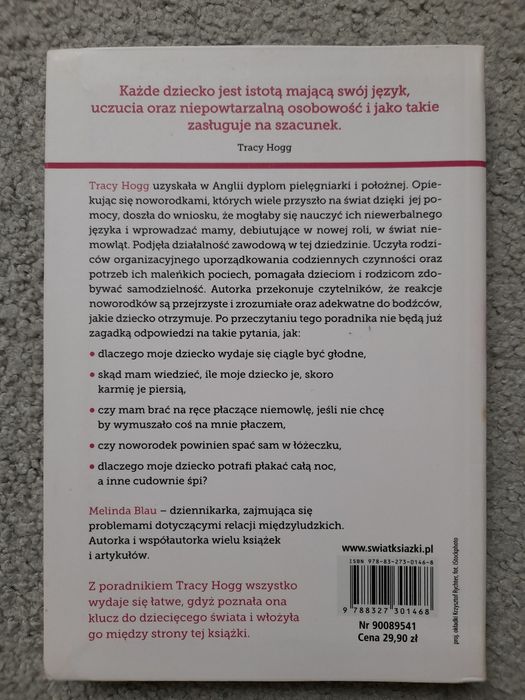 Język niemowląt - Tracy Hogg
