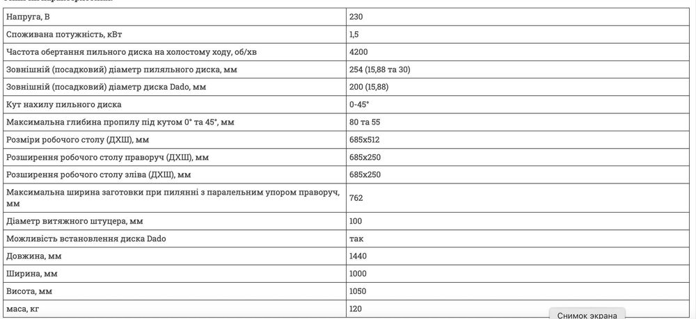 Циркулярний верстат FDB Maschinen DB1800
