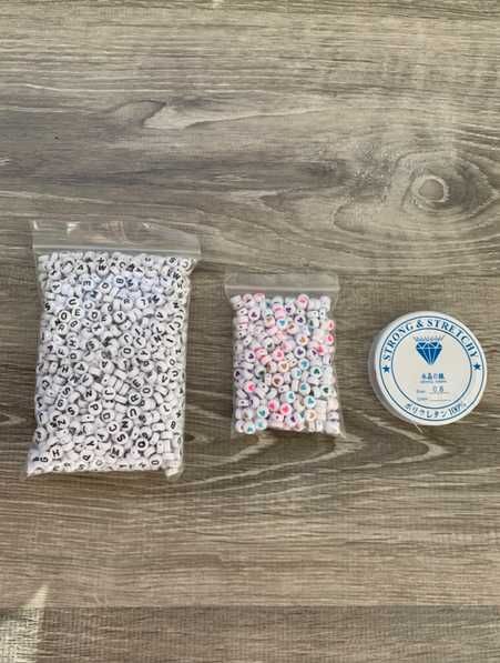 1400 Letras e símbolos para acessórios bijuteria artesanato 7x4mm NOVO