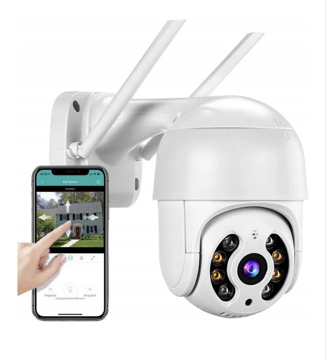 Kamera zewnętrzna obrotowa WiFi 8MP