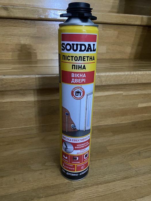 Піна монтажна пістолетна Soudal