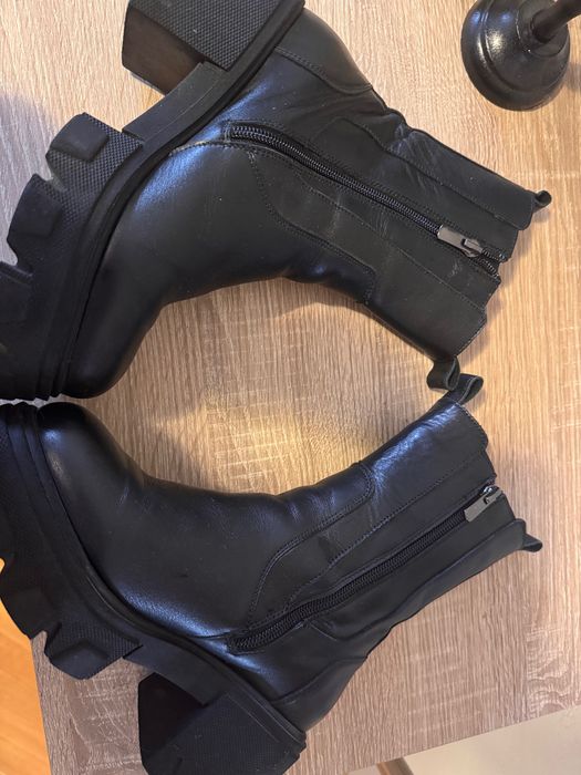 Zimowe botki - kozaki