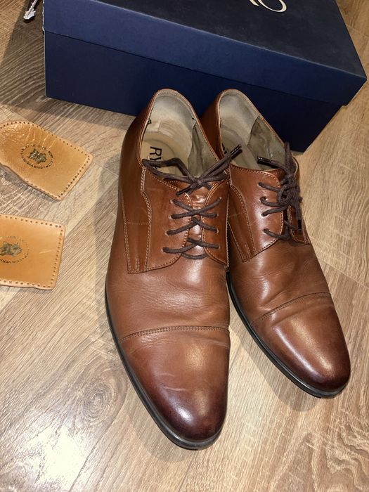 Skórzane buty męskie Ryłko