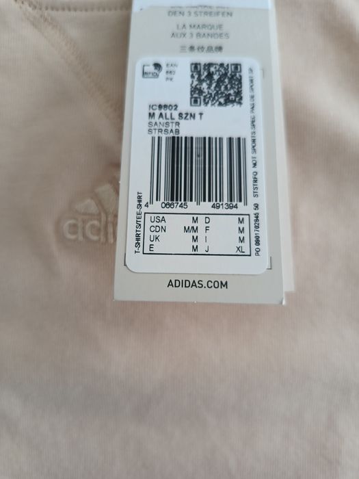 T-shirt Adidas Bege