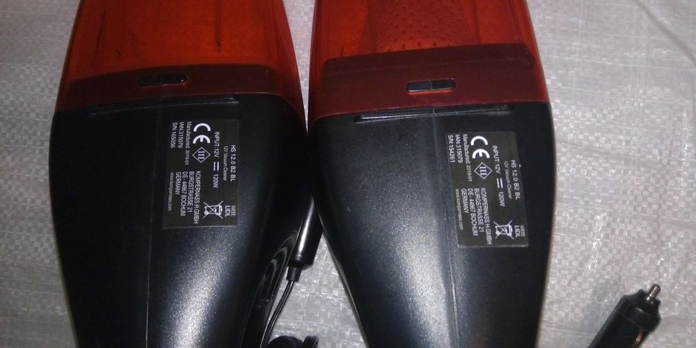 Автомобильные пылесосы(2шт.)Germany