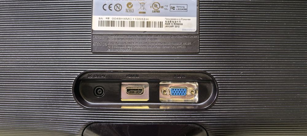 Монітор Samsung LB22A/HDMI /VGA/бж є