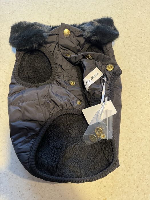 Одяг тепла куртка (жилетка) для собаки маленьких порід.