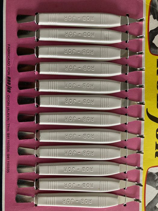 12 corta cutículas peles manicure novo