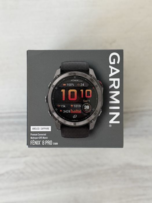 Garmin Fenix 8 51MM Amoled Saphire SELADO