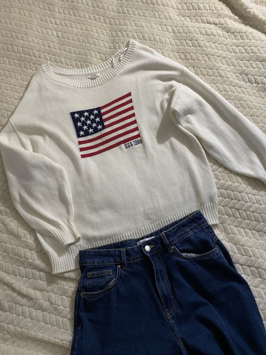светр/кофта з прапором USA