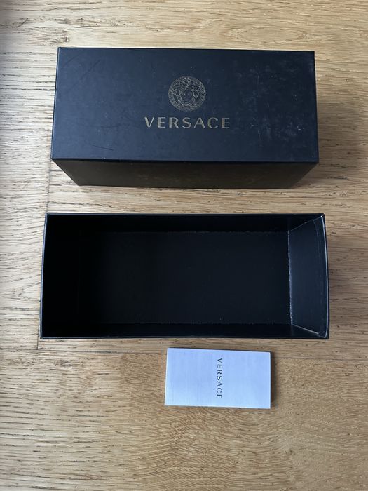 Box etui kartonik Versace czarny