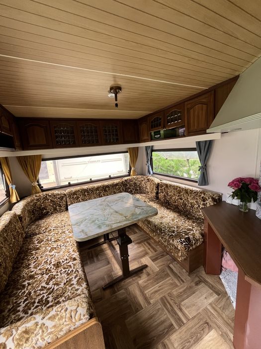 Przyczepa Hobby Prestige 750 T stacjonarna