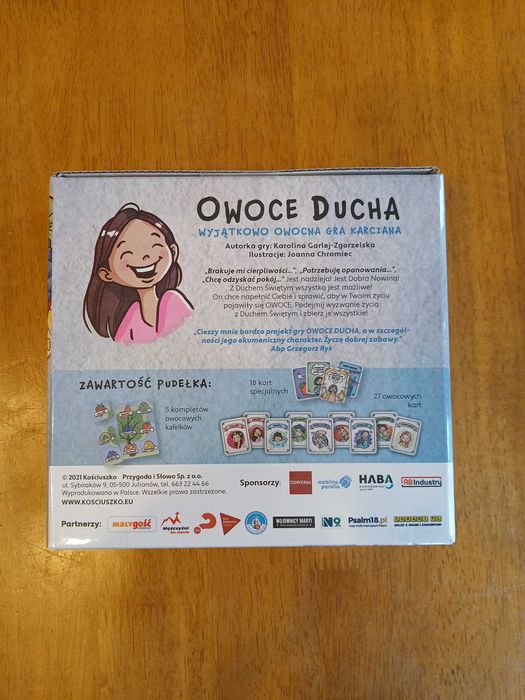 Gra planszowa Owoce ducha