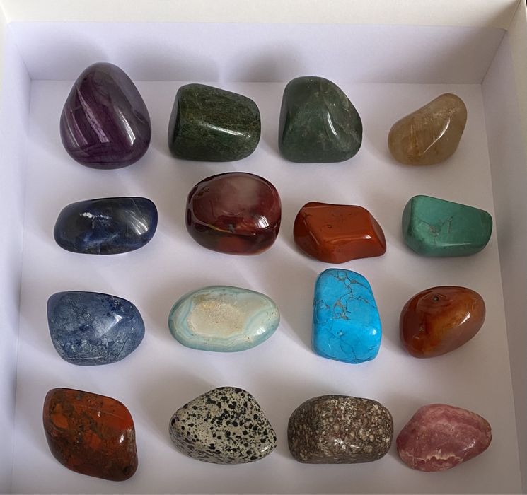 Coleção 41 cristais/minerais