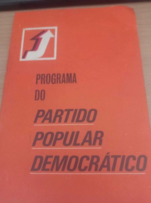 vendo livro Programa do partido popular democrático