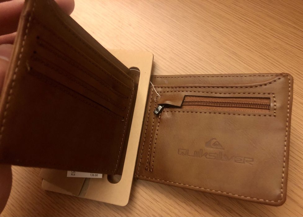 Carteiras Quiksilver/Nixon Nova/Usada