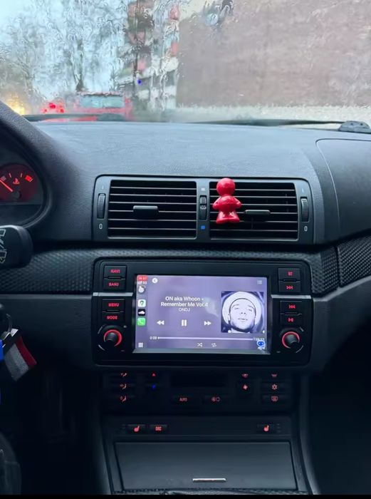 Rádio BMW E46 Android 14 com GPS (Novo)