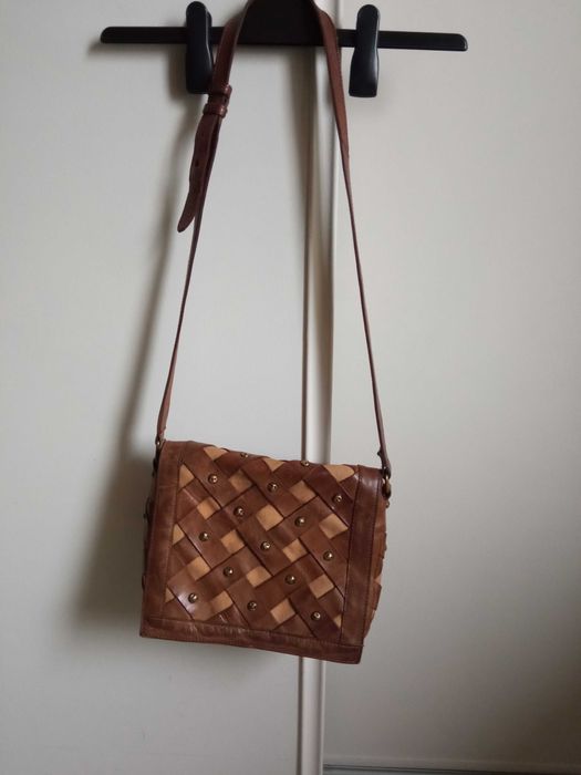 Skórzana torebka damska marki Venezia