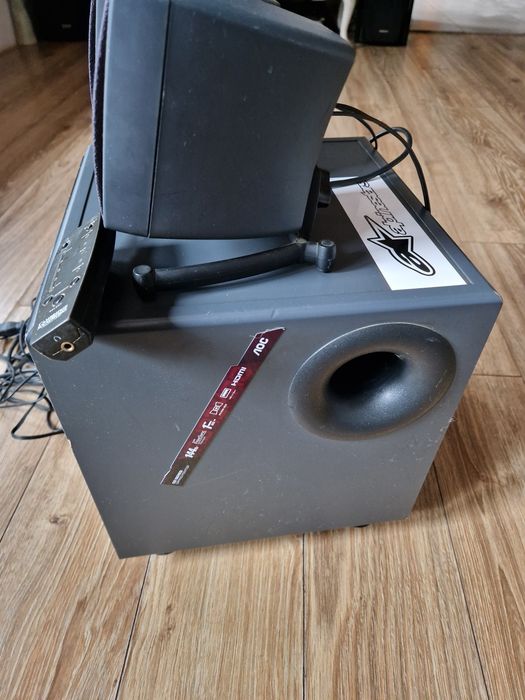 Creative MegaWorks 2.1 rarytas nie logitech Głosniki Pc mocne