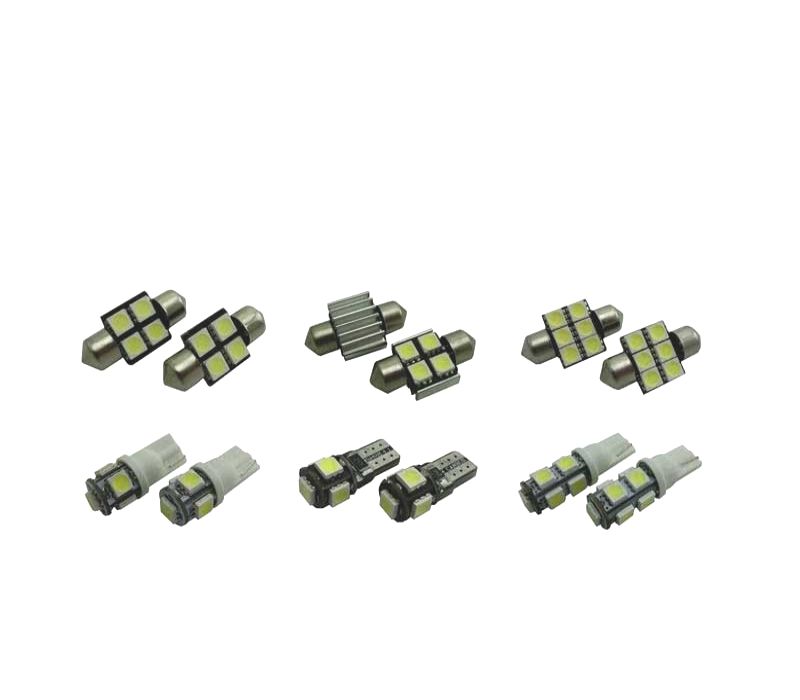 KIT COMPLETO 8 LAMPADAS LED INTERIOR PARA HONDA ACCORD 98-02