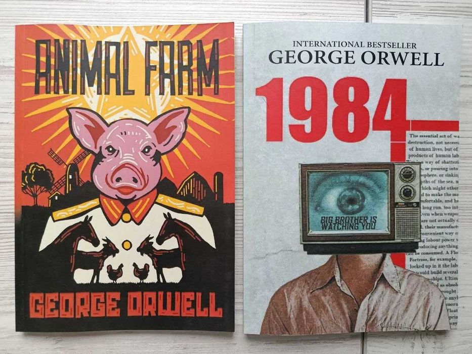 Комплект книг англійською Орвелл, Бредбері, Оскар Уайльд, Фредрік Бакман, Стівен Кінг, Агата Кристі, казки