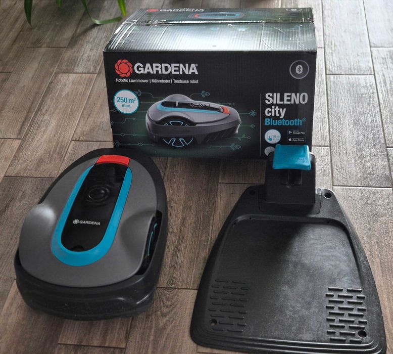 Robot koszący Gardena  Sileno city