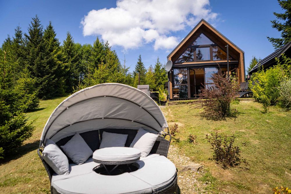 Leśna Stodoła w Soblówce. Domek w górach. Beskid Żywiecki. Cisza i Las