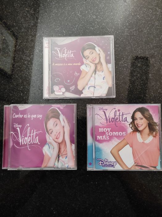 CDs música e DVD  Violetta