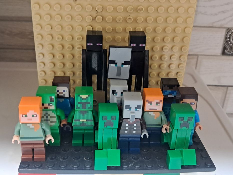 Лего  Майнкрафт аксесуари, предмети, фігурки, моби