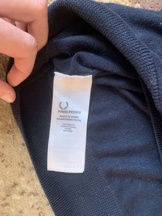 Кофта Fred Perry