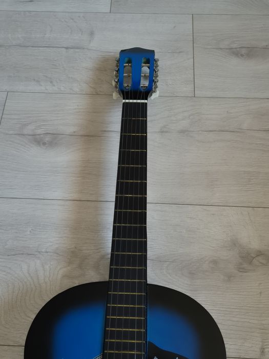 Niebieska gitara Craftman