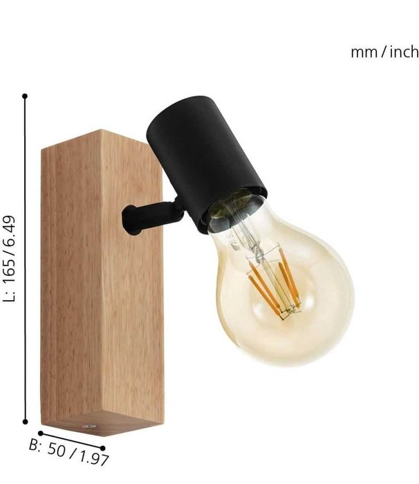 Candeeiro parede EGLO Townshend