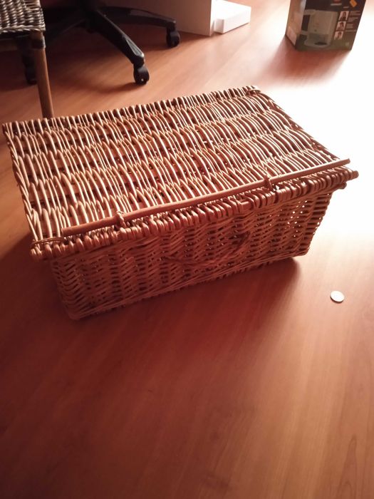 Cesta de verga grande  vintage