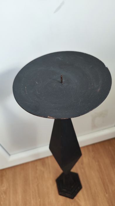 Castiçal Preto em Ferro