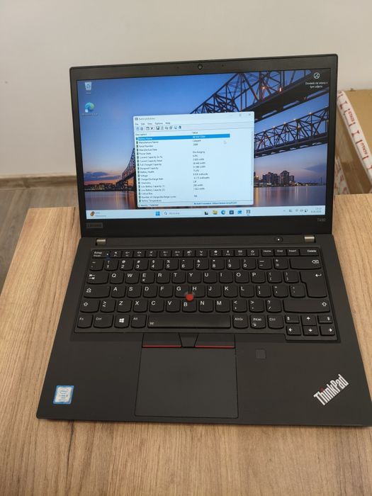 #6901 Lenovo ThinkPad T490 i5-8365U 16GB 256SSD W11 FV23 GW12 A-