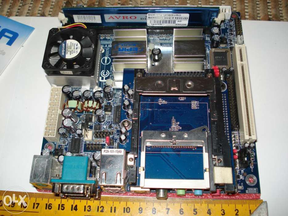 Motherboard VIA Epia Mini-ITX MII 1200 MHz64297959776515124