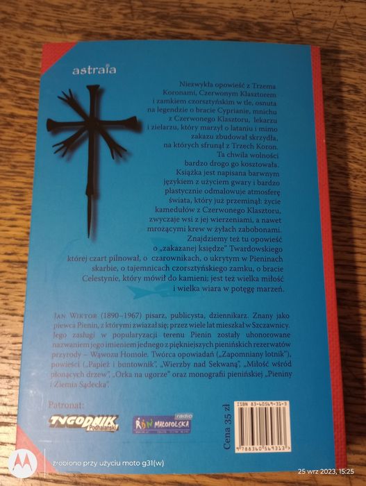 Skrzydlaty mnich. Jan Wiktor