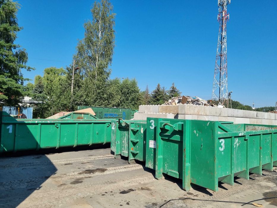 Wywóz gruzu, śmieci, odpadów Kontenery na gruz. Trzebnica